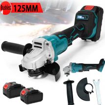 Smerigliatrice angolare elettrica senza spazzole da 125MM a velocità variabile per utensile