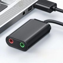 UGREEN Sound Card USB to 3.5mm Audio Interface for Desktop Laptop USB to Microphone Speaker Earphone for PS5 PS4 Audio Card