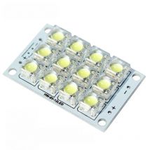 DC 3V-5V 12 LED Piranha Board Module Energy Saving Super Bright Night Market Mobile Power 3.3V Emergency Light Lamp DIY Kit