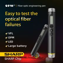 OFW 3in1 Fiber Optic Tester 20/30mW Visual Fault Locator Optical Power Meter OPM VFL