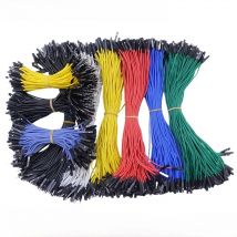 Silicone Jumper Wire 1Pin Dupont Cable 26AWG PVC Copper Male Female Solderless Electric Line Connector For DIY Arduino Wire