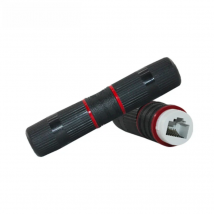 OULLX RJ45 Connector Outdoor Waterproof Female To Female Port Network LAN Splitter Transfer Head Adapter Coupler CAT5e CAT6