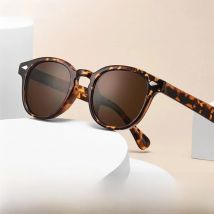 O-Q CLUB Retro Round Men Sunglasses Women's Sun Glasses Woman UV400 Lunette Zonnebril Dames Polarized Lenses Man Eyewear Vintage