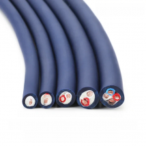 AVSSZ HiFi Sheathed Speakers Wire Cable 2 4 Core Audio Cable O.F.C Audio Amplifier Connection Wire For Home Theater Stage Wiring