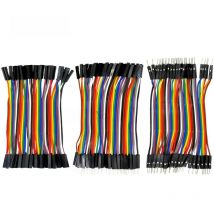 Dupont Line 40pcs 10CM 40Pin Male to Male + Male to Female and Female to Female Jumper Wire Dupont Cable for Arduino DIY KIT new