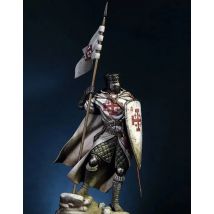 Assembly  Unpainted  Scale 1/18 90mm Knight of the Holy Sepulcher --90mm  figure Historical  Resin Model Miniature Kit
