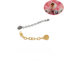 2Pcs Dental Orthodontic Traction Chain Round Mesh Base Lingual Buttons Orthodontic Materials