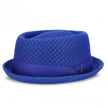 England jazz hat breathable mesh flat hat  visor straw hat beach hat Retro cap Foldable cap sun hat casual Panama hat
