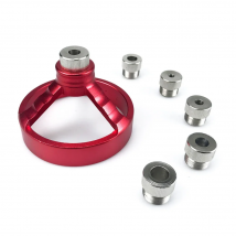 Aluminum Alloy 90 Degree Drill Guide 5/6/7/8/9/10mm Drill Bit Hole Puncher Locator Jig Hinged hole opener Woodworking Tools