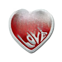 ALL YOU NEED IS LOVE Patches high quality Embroidered Creativity Badge Hook Loop Armband 3D Stick on Jacket Backpack Sticker