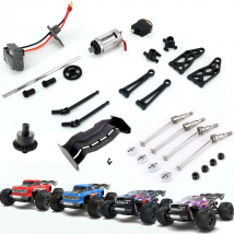 JMRC BISON / VIPER RC Truck Replacement CVD Drive Shaft Motor ESC Arms Steering Cup Ect S909 S910 Spare Parts