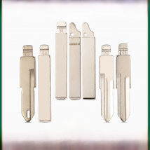 10Pcs/Lot NE73 VA2 HU83 VAC102 Uncut Flip Blade KD Remote Key Blade #53 54 58 72 73 152 153 For Renault Megan Dacia Clio Duster