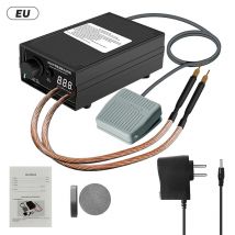 Saldatrice a punti portatile ad alta potenza da 8000 W Saldatrice a punti portatile 1200A presenta saldatori regolabili per batteria 18650
