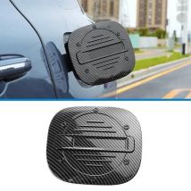 Carbon Fiber Fuel Tank Cap Oil Box Covers Trim For 2020 2021 2022 2023 2024 2025 Ford Escape