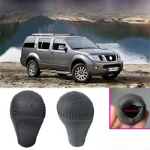 Manual 5/6 Speed Black Gear Shift Knob Handle Lever For NISSAN Navara D40 Frontier Double Cab 2005-2015/Pathfinder R51 2007-2019