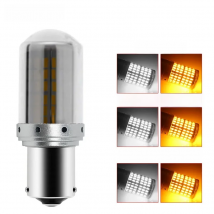 1Pcs 1156 Ba15s T20 LED P21W W21W PY21W LED Canbus Bulbs No Hyper Flash lights Auto Car Turn Signal Parking lights 3014 144smd
