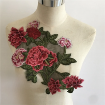 Embroidery Applique Lace collar Sewing Neckline DIY Trim Lace Fabric For Clothing Accessories Supplies Scrapbooking YL1819