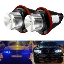 2Pcs LED Angel Eyes Marker Lights Bulbs For E39 E53 E60 E61 E63 E64 E65 E66 E87 525i 530i xi 545i M5 X3 E83Error Free 2*5W