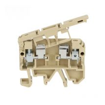 10Pcs ASK 1EN Fuse Termin Connector 4mm SAK Type Screw Connection Electric Wire Cable Connect Din Rail Terminal Block ASK1/EN