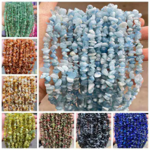 4-8mm Natural Crystal Jades Irregular Flat Shape Multicolor Color Stone Loose Beads DIY Jewelry Accessories 38cm sk197