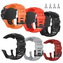 Bracelet watchband for SUUNTO Ambit1 Ambit 2 2R 2S Ambit3 3p/3s/3 Men's Watch Silicone Wristband Strap Screwdriver Accessories