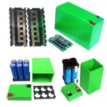 DIY 18650 Lithium Battery Storage Box 4V/6V/12V Rechargeable Toy Scale Motorcycle Li-ion Battery Holder Box Fixture Bracket Case