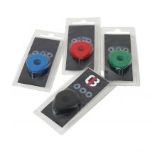 2Pcs/Set Electric Acoustic Guitar Strap Locks Blocks Rubber Ring Lock Guitar Parts & Accessories