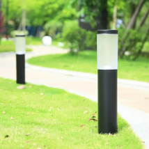 Waterproof Stainless Steel Pillar Light Outdoor E27 led Garden Lawn Lamp Aluminum Pillar Post Light landscape lawn Bollard Light