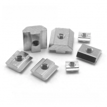 Slot T-Nuts M3 M4 M5 M6 M8 T Block Square nuts T-Track Sliding Hammer Nut for fastener 2020 3030 4040 4545 aluminum profile