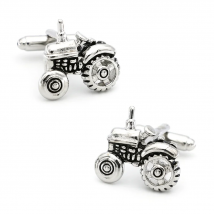 Auto Design Tractor Cufflinks Quality Brass Material Black Color Cuff Links Wholesale&retail