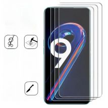 3Pcs Tempered Glass For Realme 9 4G Pro+ Plus 9i 5G Narzo 50 50A 50i Prime 30A 30 8i 8 8s 7 Global Screen Protector Cover Film