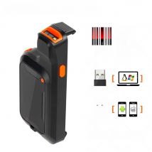 2D Back Clip Wireless Barcode Scanner Mini Bluetooth Phone Barcode Reader QR Bar code Reader PDF417 Scanner for Mobile Scan