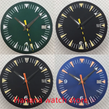 32 mm green luminous dial + hands + NH35 automatic movement NH35 watch accessories
