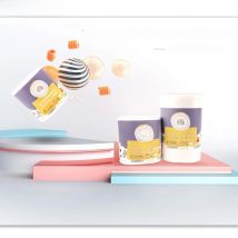 Elinfant Disposable Bamboo Fabric Toiletries Baby Diaper Pad Mate Flushable Diaper Liner Nappies