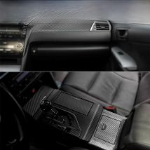 Suitable for Camry Interior Stickers, Carbon Fiber Modified Film for Central Control Gear Shift for Toyota Camry 2012-2016