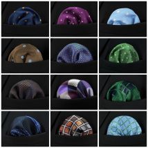 Colorful Dots Crimson Business Multicolor Pocket Square Mens Classic Suit Gift Handkerchief Checkes Acceossories