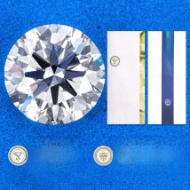 0.3ct 0.5ct 0.8ct 1ct 1.5ct 2ct 3ct Round Lab Grown Diamonds With IGI GIA Certificate CVD HPHT Laboratory Diamond Wholesales
