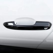 For Toyota Highlander RAV4 Kluger Suzuki Across 2021 2022 2023 2024 2025 Car Styling Door Handle Cover Sticker Trim Glossy Black