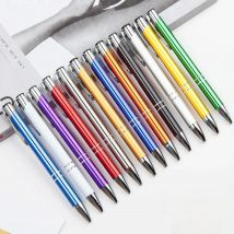 100 50 20 Pcs Custom Ballpoint Pen Metal Pen Support Custom Logo Advertising Wholesale Personalized Pen Advertising Gift