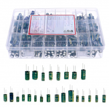 360Pcs 24 Value High frequency Aluminum electrolytic Capacitor set 1UF-1500UF 6.3V-50V Low ESR Mixed Box kit