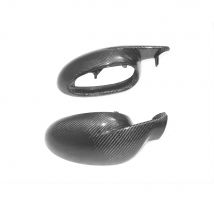 For Porsche 2005-2012 997 911 Carrera 987 Boxster Cayman OEM Style Carbon Fiber Rearview Mirror Covers Exterior Replacement