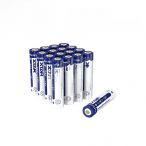 XTAR 1.5V AAA Battery 1200 mWh Rechargeable Li-ion Battery Max Discharge Current 1.5A Button Top Battery For Kids Toys