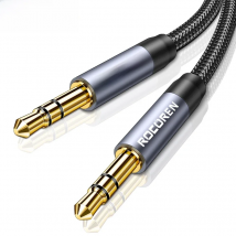 Rocoren Audio Cable 3.5 mm Jack Male to Male Aux Cable For Phone Headphone Car MP3 Speaker Computer 3.5mm Jack Aux Wire Cord 5M