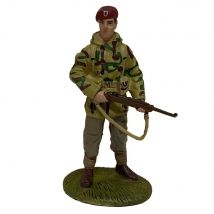 Luppa, #   5 British Sas Command, Maßstab 1:32, 55 mm. Ca. aus Metall mit sehr gutem Finish, Luppa Military Collection Soldiers of World War Ii, neu in der Original-Blisterverpackung