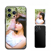 Custom Matte Case for iPhone 17 16 15 14 13 12 11 Pro Max Mini SE XS XR 7 8 Plus DIY Personalized Photo Picture Soft Cover Funda