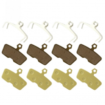 PCycling 4 Pairs Mountain Bike Hydraulic Disc Brake Pads For Avid Sram Code R Code 2011-2014 MTB Disc Brake Shoes Bicycle Parts