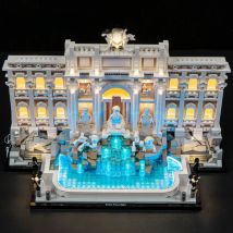 HPROSPER 5V LED Light (No Model) For LEGO Architecture 21062 Trevi Fountain Decorative lights With battery box