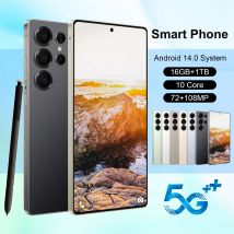 2025 Versione globale Telefono 5G Android Telefono Android 14 da 6,9 pollici 16 GB + 1 TB 72 MP 108 MP Dual SIM Dual Standby