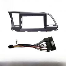 Car GPS Navigation Stereo For Hyundai Elantra 2016 2017 2018 Radio Fascias Panel Frame Fit 2Din 9 inch In Dash headunit screen