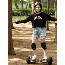 RCB Hoberboard 8.5 Inch Hoverboard with Two Wheels, APP controL Function, Bluetooth Speaker, LED Lights, gift for Kids and Adult